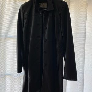 Leather Coat Nine West